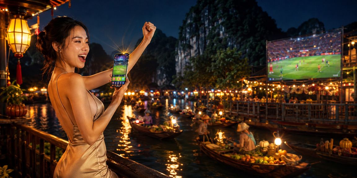 Người chơi esports tại Ninh Bình theo dõi trận đấu và đặt cược trực tuyến qua điện thoại